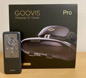 【送料無料】GOOVIS Pro ヘッドマウントVRゴーグル+D3コントローラー