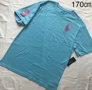 【新品タグ付き】 ラルフローレン ビッグポニー刺繍 半袖Tシャツ170