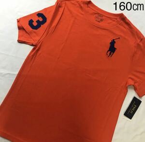 【新品タグ付き】 ラルフローレン ビッグポニー刺繍 半袖Tシャツ160