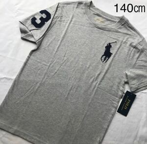 【新品タグ付き】 ラルフローレン ビッグポニー刺繍 半袖Tシャツ140