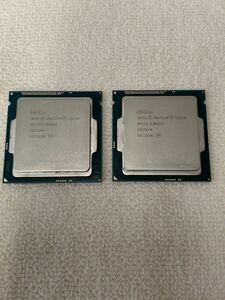 Intel Pentium G3220 3.00GHz SR1CG 中古動作品　2枚セット