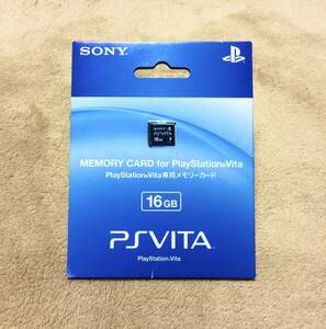 Playstation Vita メモリーカード『16GB』ほぼ未使用品！送料210円　PSVita PS Vita Memory Card