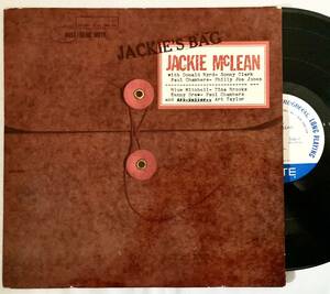 US盤 ジャッキー・マクレーン MONO Jackie McLean - Jackies Bag BLUE NOTE BLP4051 NEW YORK USA RVG ear 耳（P)