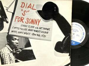 US ソニー・クラーク MONO 初期盤 SONNY CLARK Dial S For Sonny BLUE NOTE BLP1570/63rd NYC DG 深溝 RVG ear 耳（P)