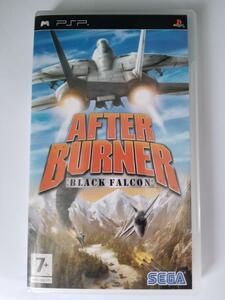 イギリス版　海外PSP　After Burner: Black Falcon アフターバーナー