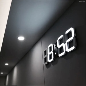 【送料無料】壁掛時計 柱時計 置時計 LED デジタル 目覚し時計 壁掛け時計