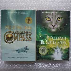 【送料無料】2冊セット Philip Pullman（バラ売り可）ライラの冒険 The Golden Compass / The Subtle Knife：His Dark Materials Book 1‐2