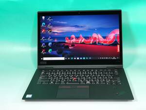 △ レノボ ThinkPad X1 Yoga【 LTE 指紋認証 2in1 14.0型 タッチパネル 】512GB NVMe SSD 16GB Core i7 8550U タッチペン MSOffice2021
