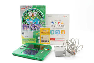 ニンテンドー　ポケモン　リミテッド　グリーン　緑　箱　Nintendo 2DS Pokmon Limited Pack Green Console w/BOX [新品同様] 971746