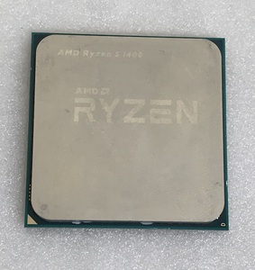 CPU AMD RYZEN 5 1400 QUAD-CORE PROCESSOR 中古 プロセッサー動作確認済