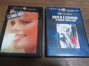 輸入盤DVD（2枚で）■『スター80』＆『Death of A Centerfold』　※実録【ドロシー・ストラットン事件】