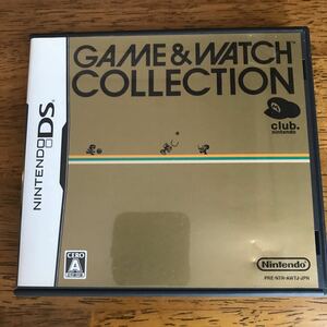 GAME&WATCH COLLECTION DSソフト　ゲームウォッチコレクション　ニンテンドー　任天堂