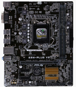 美品 ASUS E3M-PLUS V5 マザーボード Intel C232 LGA 1151 Xeon E3 1200 V5/第6世代Core i7/i5/i3/Pentium/Celeron 対応 Micro ATX DDR4