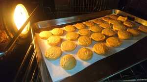 ★ 大袋特価【バタークッキー♪】60枚　風味豊かな　手作り焼き菓子　クッキー