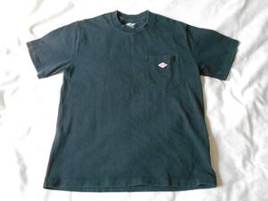 Danton 黒ポケットTシャツ３８