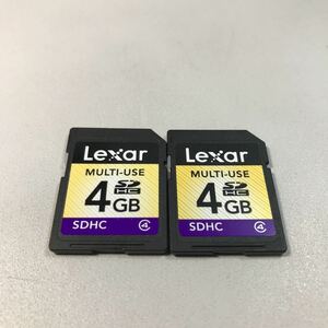 Lexar SDHCカード 4GB(2枚セット)