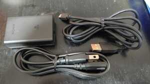 【レア】SONY　PS Vita　純正品　充電器　ACアダプター　PCH-ZAC1　USBケーブル　電源コード　PCH-2000　Vita2000　動作確認済
