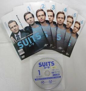 送料無料　レンタル落ち中古DVD　SUITS スーツ　シーズン1　全6巻セット