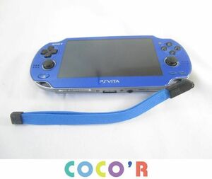 【同梱可】良品 ゲーム PS Vita 本体 PCH-1000 ブルー 初期化動確済み