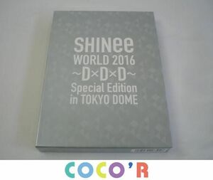 【同梱可】優良品 韓流 SHINee WORLD 2016 D×D×D Special Edition in TOKYO DOME Blu-ray 初回限定盤
