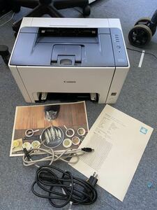 A621)総印刷枚数507枚 CANON キヤノン LBP7010c A4カラーレーザープリンター 印刷良好 