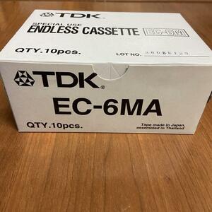 希少品！TDK EC-6MA 10本セットTDK エンドレス 6分 エンドレスカセット