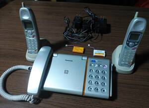 【送料込み】　Panasonic コードレス電話機 VE-PV11L（子機2台付）