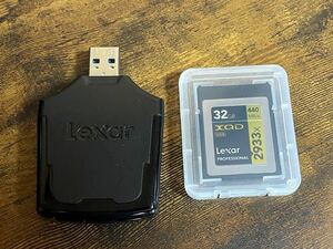 Lexar レキサー XQDカード 32GB & リーダー