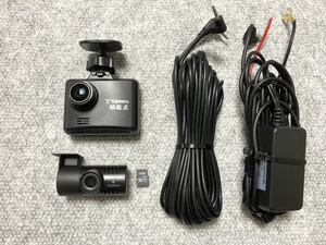 a31 美品 ユピテル YUPITERU 前後2カメラドライブレコーダー DRY-TW7500