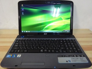 ACER ノートパソコン AS5740-15F/Core i5-430M 2.26GHz/4GB/320GB/中古美品
