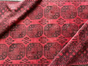 280×206cm アフガニスタン産 絨毯 ラグ アンティーク家具 マジック カーペット 01AZMRB220620012E