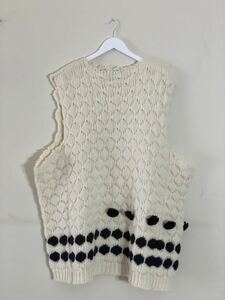 RAF SIMOMS 2022 SS runway collection unisex knit best 美品