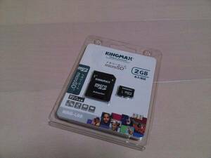 ◎ 新品未使用 ◎ MicroSD 2GB ※ 送料無料 ※ マイクロSD