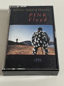 輸入盤カセット・PINK FLOYD・ピンク・フロイド「DELICATE SOUND OF THUNDER」光〜PERFECT LIVE!・２本セット１本目！！