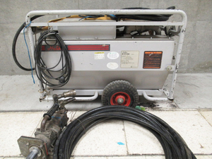 Hakken ハッケン コンセック 油圧ユニット E-1114A 油圧モーター 油圧ホース 付 コアモーター 管理P0603A