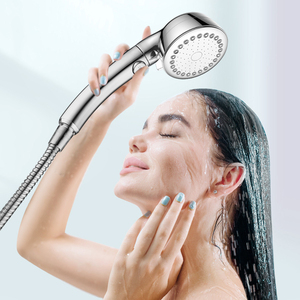 シャワーヘッド　ミスト　マイクロバブル　スパレベル体感　節水 高洗浄力 シルバー