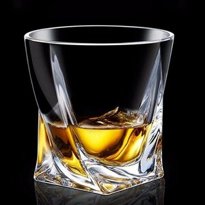アルコールグラス 300ML ウイスキー ウィスキーグラス グラス 酒器 ツイスト ロックグラス お洒落な 晩酌 テキーラ ウォッカ 焼酎