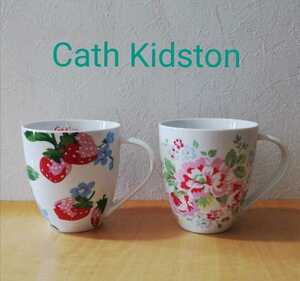 Cath Kidstonキャスキッドソン　マグカップ２個セット　　新品