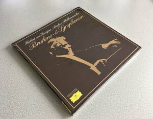 【未開封新品】独DGG 4LP カラヤン/BPO 60s ブラームス 交響曲全曲 後年の優秀技術で製造された再発盤 オリジナル盤どおりの4枚組