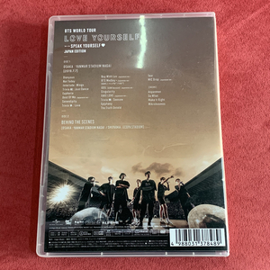 防弾少年団 DVD BTS WORLD TOUR LOVE YOURSELF-SPEAK YOURSELF - JAPAN EDITION 通常盤 DVD 