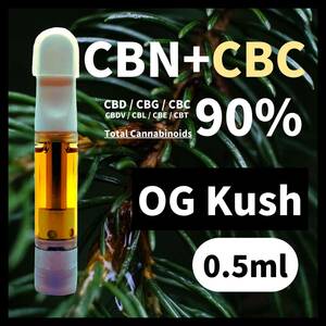 CBN / CBC 90% OG Kush 高濃度 リキッド 0.5ml