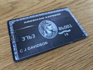 【説明要確認】アメリカン・エキスプレス ブラックカード usbメモリ16GB