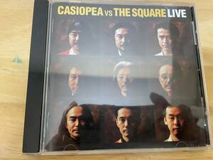 CASIOPEA VS THE SQUARE LIVE　ハイブリッド　SACD　Tスクエア　カシオペア　送料198円 H60 @06 中古