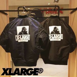 【1円〜】X-LARGE × Alpha MA-1 フライトジャケット 