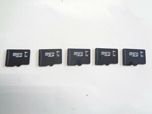 micro　SD　メモリーカード 　2GB　5枚セット　未使用品