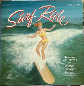 Surf Ride Art Pepper / Savoy 赤ラベル、オリジナル/美再生