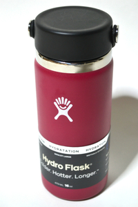 新品 Hydro Flask 16oz WIDE MOUTH ハイドロフラスク ワイドマウス 473ml スナッパー ステンレスボトル マグボトル 水筒 軽量 未使用 即決
