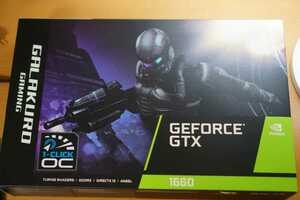 玄人志向 GeForce GTX 1660 (GG-GTX1660-E6GB/DF)