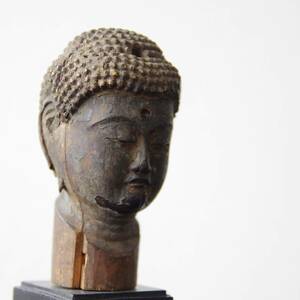 仏像　仏教美術 仏頭 鎌倉時代
