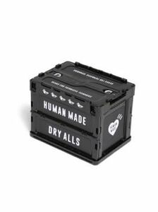 【新品】HUMAN MADE containerヒューマンメイド コンテナ 20L 折りたたみコンテナ 黒 BLACK
